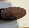 Mocasini barbati maro, tapla subtire, piele eco, comozi DEF780 T53-1
